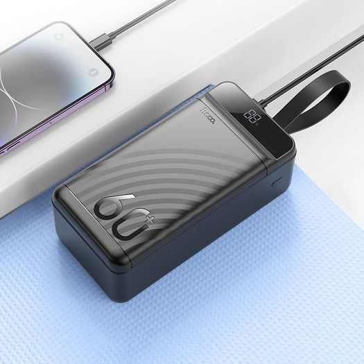 60000mAh 22.5W+ Fully Compatible Power Bank with Digital Display