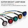 10pcs of 3/4-inch Bullet-style Round LED Side Marker Lights, Suitable for 12V- 24V Trailers, Trucks, Image 5