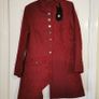 BNWT Stunning Wine Red Coat size 18 Image 7