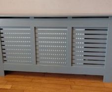 Stunning Grey Wooden Radiator Cover - Can Deliver