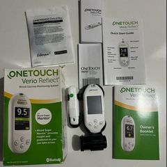 One Touch Verio Reflect Blood Glucose Monitoring System blood sugar diabetes with Bluetooth brand new