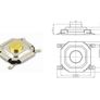 Micro Switch 5.1x5.1mm Car Key Fob Button SMD 10pcs Image 3