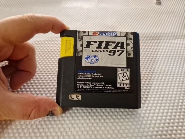 Fifa 97 Mega Drive Original Game Arcade Retro Games