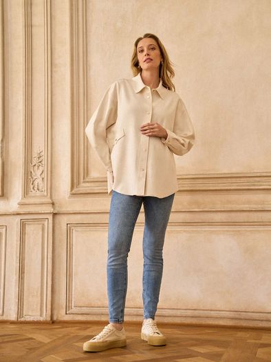 Brand new with tags Seraphine Blue Tall Premium Organic Overbump Maternity Skinny Jeans UK12L