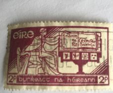 1937 Irish stamp - Bunreacht na hEireann
