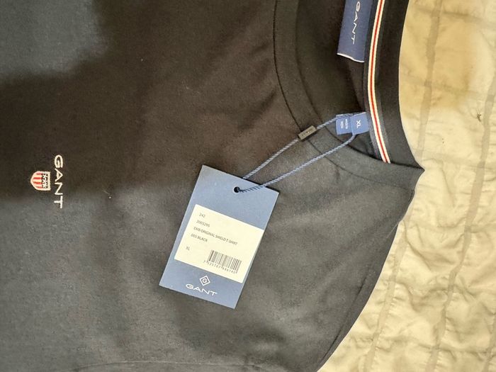 Gant fancy T-shirt black XL
