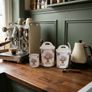 3 porcelain vintage kitchen jars Image 2