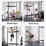 Multifunctional Squat Rack Folding Power Cage, Wall-Mounted 545KG Capacity Image 4