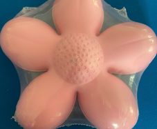 4 x IKEA Flower wall lights - pink flower