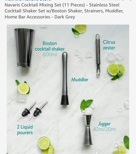 Navaris Cocktail Mixing Set