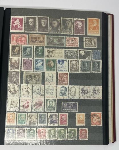 Collection: Poland Stamps mainly used however some mint noted along with some miniature sheets on 38 pages