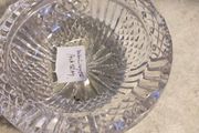 Lovely Heavy Old Cut Dublin Crystal Ashtray.