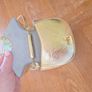 Sandro gold leather handbag Image 8