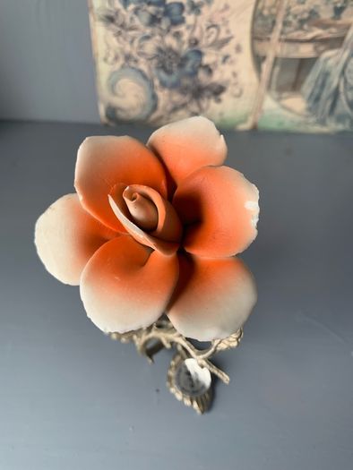 Vintage Capodimonte Rose