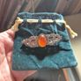 Vintage Brooch with it's Vintage Pouch Image 3