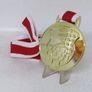 Lego Soccer Football Metal Medal With Ribbon Red And White This Is A Metal Medal From 2002 Image 4