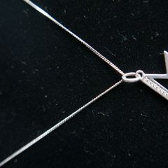 Sterling Silver 925 and Cubic Zirconia Pendant M