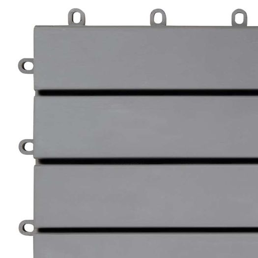 Decking Tiles 30 pcs Grey Wash 30x30 cm Solid Acacia Wood