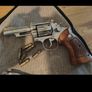 highly collectable Kokusai Smith & Wesson Combat Magnum .357. 1970s plug fire cap gun(film prop) Image 2