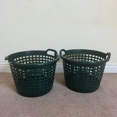 laundry baskets