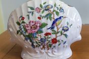 Aynsley England Pembroke Fine Bone China 5" x 4 1/4" Large Shell Shaped Vase EXC