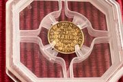 Vatican 1866 5 Lire Gold Coin Ultra Rare Low Mintage 3230!!