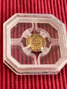 Vatican 1866 5 Lire Gold Coin Ultra Rare Low Mintage 3230!!
