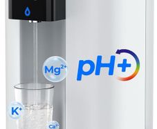C1SL Alkaline Mineralized Reverse Osmosis System, Room Temp 7-Stage Filtration, Mineralized, 3:1 Pure to Drain, Countertop Reverse Osmosis Water Filter, No Installation Required