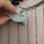 Suite Blanco Handmade Beaded Nude Dress L Image 4