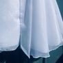 Beautiful Girl's White Dress 10/11 Yrs Image 3