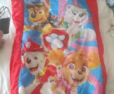Toddler blow up sleeping bag