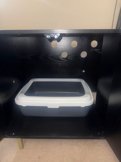 Cat house/litter cabinet