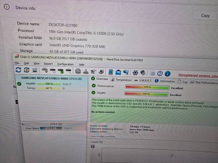 HP Elite Mini 800 G9 i513500