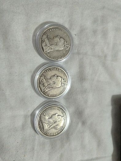 Victorian Silver Crowns -3 Coin Set
