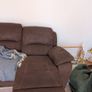 Recliner couch - chocolate brown (ez living) Image 2