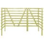 Triple Bin Shed Green 210x80x150 cm Impregnated Pinewood Image 2