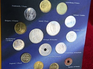 Coins of Europe Set Brilliant UNC  | before the euro