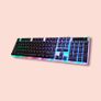 Gamer Gaming Keyboard Led Multi Color Keyboard Light Wired 105 Key Image 6