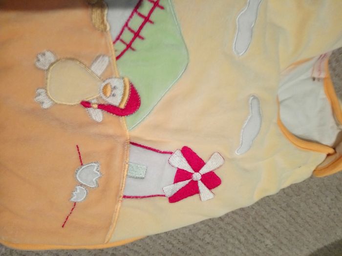 French Grobag sleeping bag velour Doudout et Compagnie 3-6 months