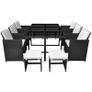 Free Delivery - 27 Piece Rattan Furniture Set Image 3