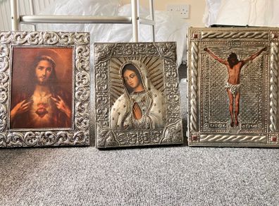 Reglious Artwork Mary Jesus of the sacred heart