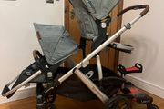 UPPAbaby Rumble Seat, adapter, rain cover