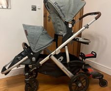 UPPAbaby Rumble Seat, adapter, rain cover