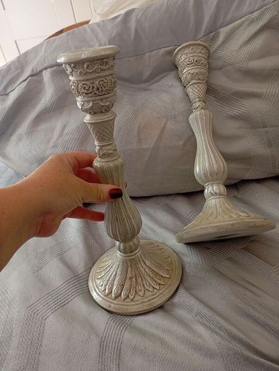 candle sticks x2