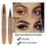 Magic Self Adhesive Eyeliner Pen Waterproof No Glue Quick-drying Black Eyeliner Image 3
