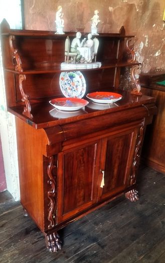 William IV mahogany Side Cabinet