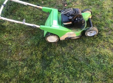 petrol self drive lawnmower for parts or repair