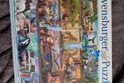 Ravensburger 2000 Piece Puzzle  Animals &amp; Books New &amp; Sealed