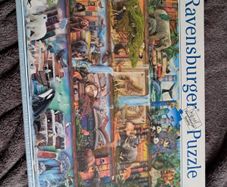 Ravensburger 2000 Piece Puzzle  Animals & Books New & Sealed