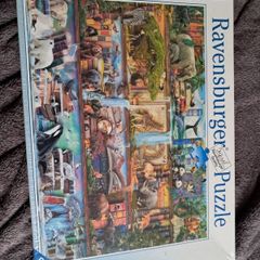 Ravensburger 2000 Piece Puzzle  Animals & Books New & Sealed